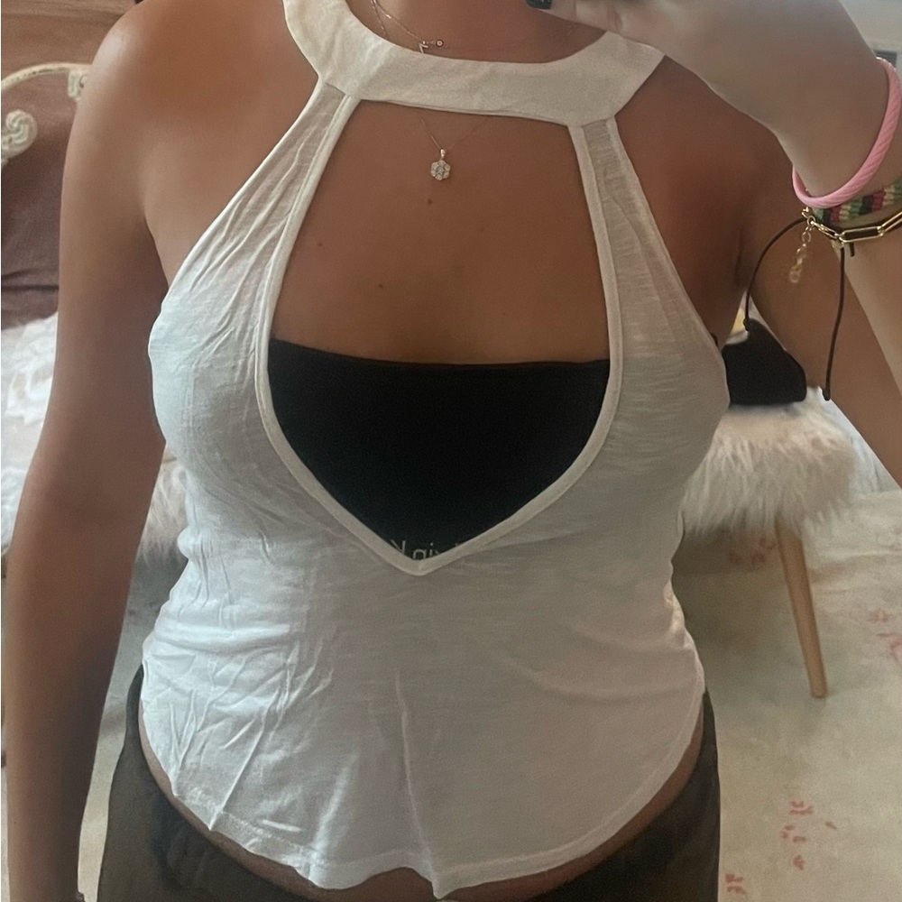 NWOT LF Emma and Sam open front tank in size medium